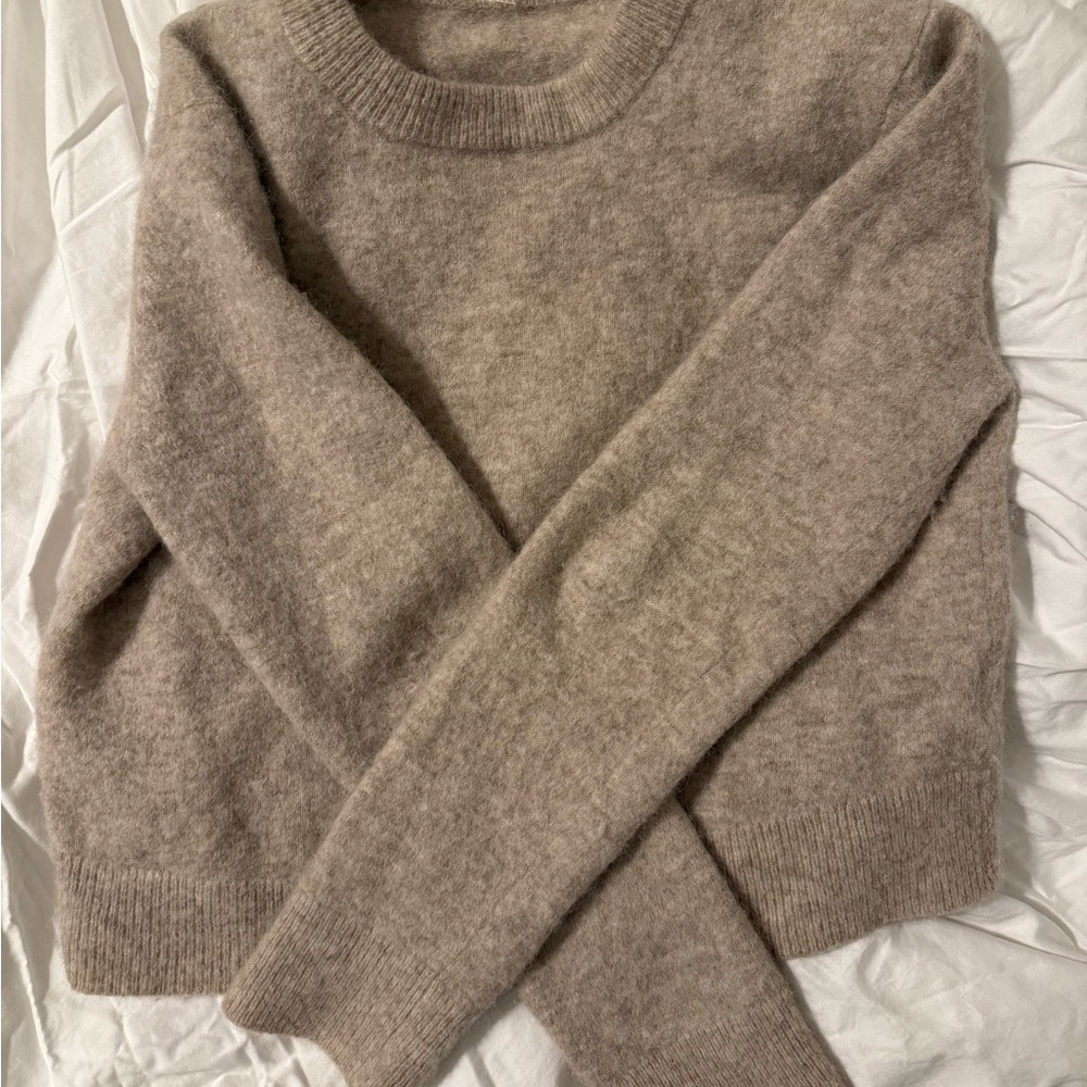 Lululemon Alpaca Wool-Blend Cropped Sweater - XL
